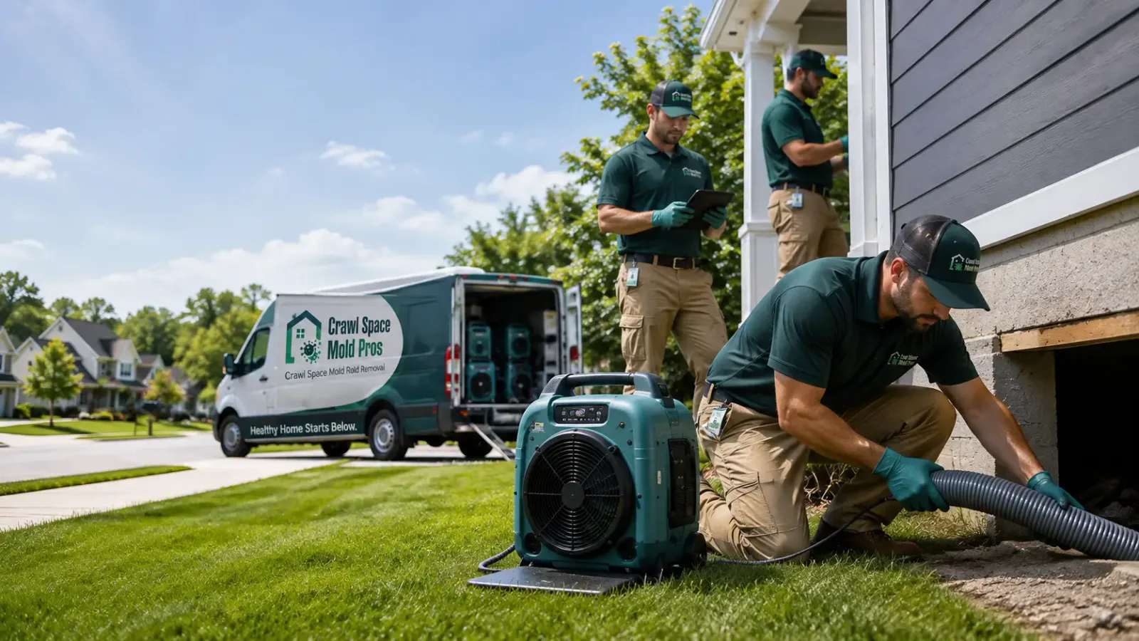 Crawl Space Mold Removal in Lexington, TN